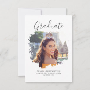 Abschluss 2025 Chic Foto Party Einladung