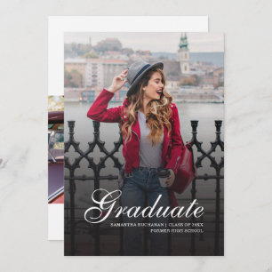 Abschluss 2025 Fotos Modernes Grad Ankündigung