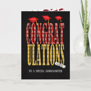 Abschluss 2025 für Godtochter Karte