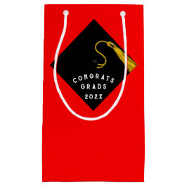 Abschluss 2025 Glückwunsch Kleine Geschenktasche Geschenktüte