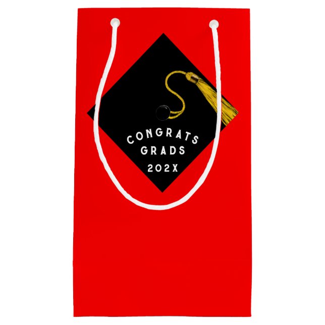 Abschluss 2025 Glückwunsch Kleine Geschenktasche Kleine Geschenktüte (Vorderseite)