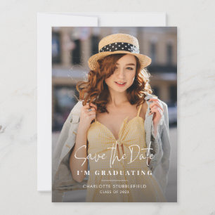 Abschluss 2025 Grad Fotos Save the Date Ankündigung