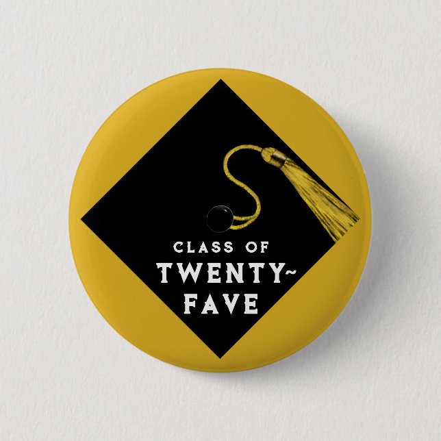 Abschluss 2025 Keepake-Geschenk Button (Vorderseite)