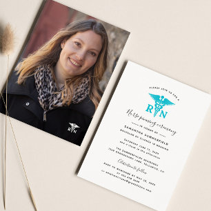 Abschluss 2025 Nurse Pinning Zeremonie Foto Einladung