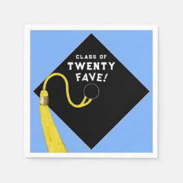 Abschluss 2025 Party Light Blue Serviette