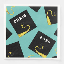Abschluss 2025 Party Napkins Serviette