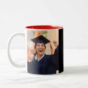 Abschluss 2026 Absolventen Foto Zweifarbige Tasse