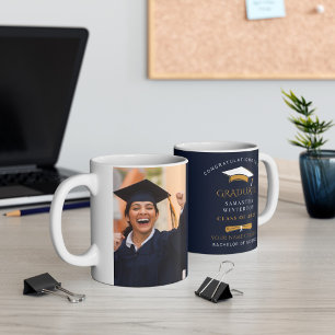 Abschluss 2026 Andenkenfoto für Absolventen Kaffeetasse