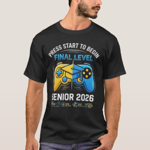 Abschluss 2026 - Gamer Absolvent 2026 T-Shirt
