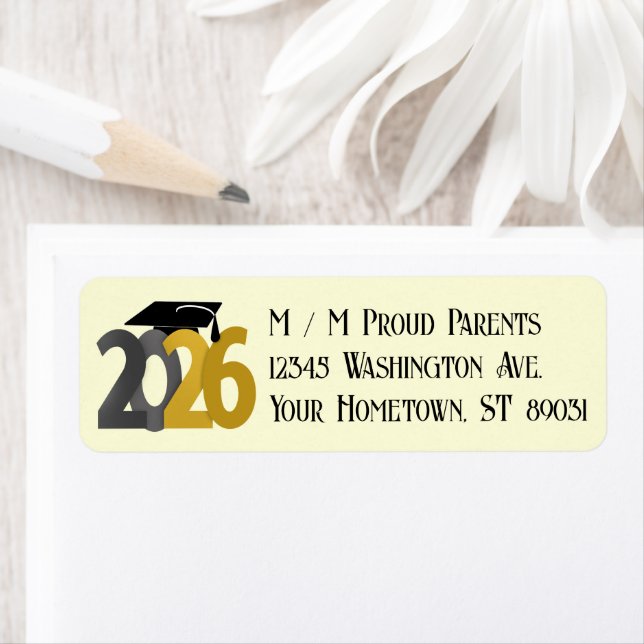 Abschluss 2026: Gold und Grau (Insitu)