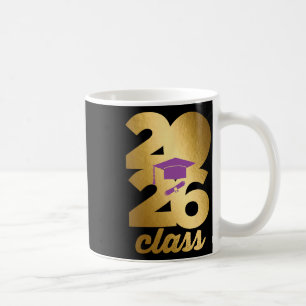 Abschluss 2026 Golden Numbers Mütze Diplom Kaffeetasse
