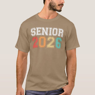 Abschluss 2026 Senior Retro Vintage Freund T-Shirt