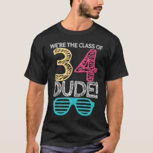 Abschluss 2034 Vorschulbildung wächst mit Me Klass T-Shirt