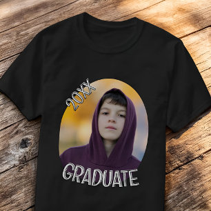 Abschluss 20XX Modern Einfache Benutzerdefinierte T-Shirt