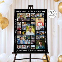Abschluss 33 Foto Collage your Color Foam Board
