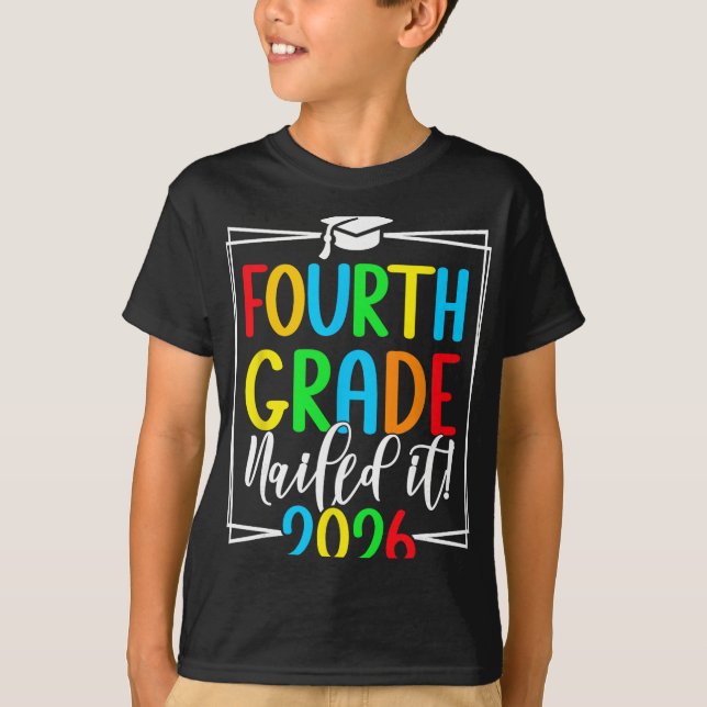 Abschluss 4. Klasse 2026 _1  T-Shirt (Vorderseite)