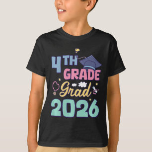 Abschluss 4. Klasse 2026 Stolz Absolvent Kinder T-Shirt