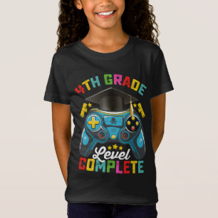 Abschluss 4. Klasse Gaming Gamer T-Shirt