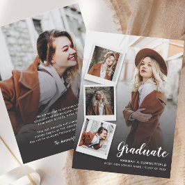 Abschluss 5 Fotos Moderne Grad 2025 Ankündigung