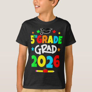 Abschluss 5. Klasse 2026 Grundschule T-Shirt