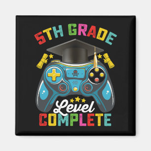 Abschluss 5. Klasse Abitur Gaming Gamer Magnet