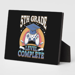 Abschluss 5. Klasse Gaming Gamer Fotoplatte