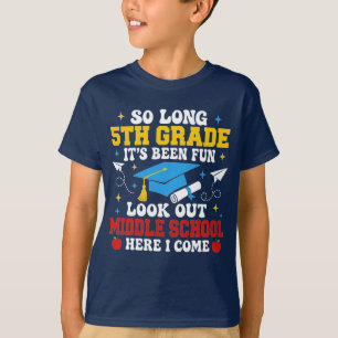 Abschluss 5. Klasse Grundschule Kids T-Shirt