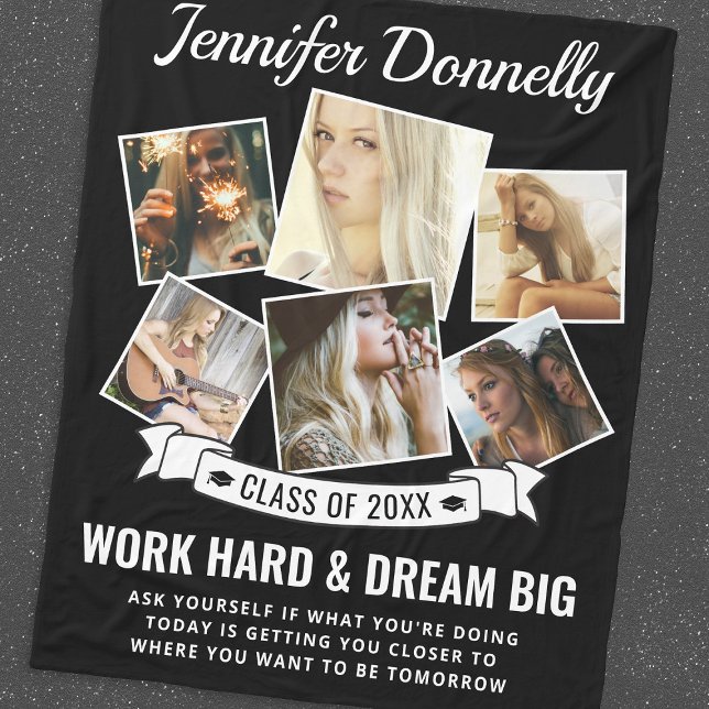 Abschluss 6 Foto Uni Fleecedecke (Von Creator hochgeladen)