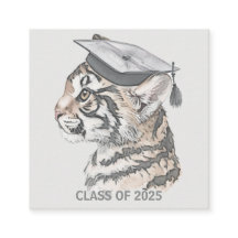 Abschluss-Abschlusskarte mit QR-Code