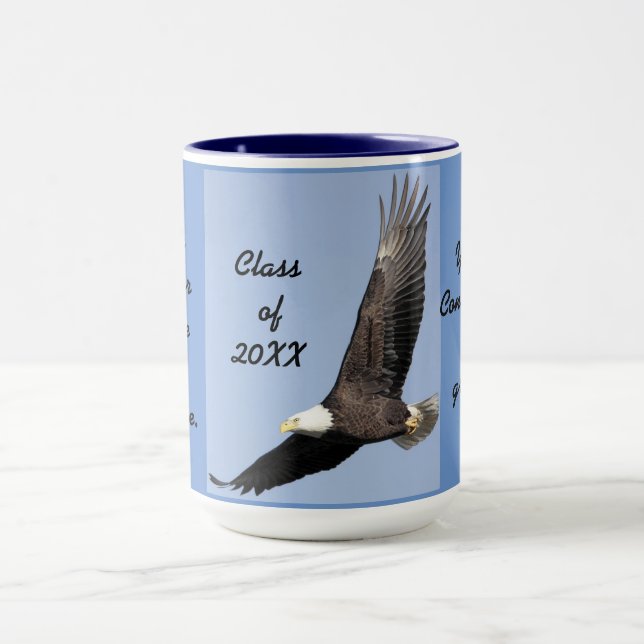 Abschluss-Adler-Kombi-Kaffeetasse Tasse (Zentrum)