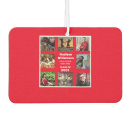 Abschluss Air Fresh 8 Foto Collage Class of Year Autolufterfrischer