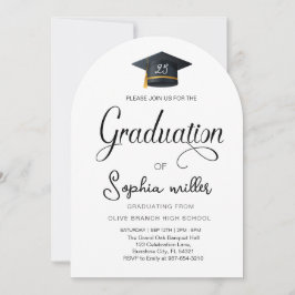 Abschluss an der High School, Graduierungsparty Einladung