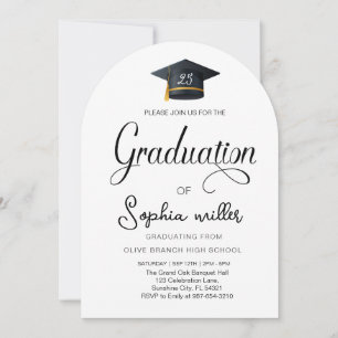 Abschluss an der High School, Graduierungsparty Einladung