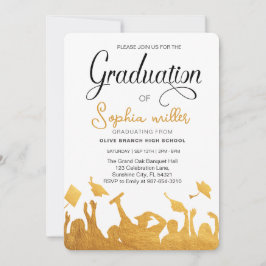 Abschluss an der High School, Graduierungsparty Einladung