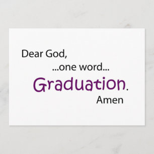 Abschluss Ankündigung