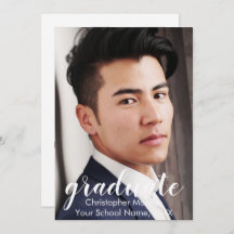 Abschluss-Ankündigung für Skript zwei Fotos