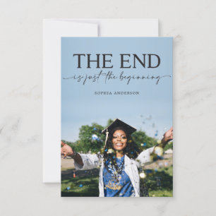 Abschluss Ankündigung Grad Party Einladung