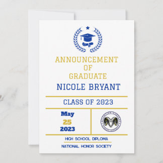 Abschluss Ankündigung HS