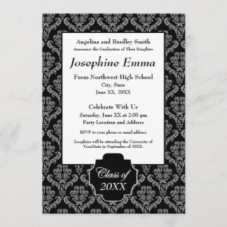 Abschluss Annoucement und Einladung