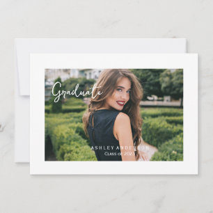 Abschluss-Announctions-Karte Mitteilungskarte