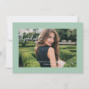 Abschluss-Announctions-Karte Mitteilungskarte