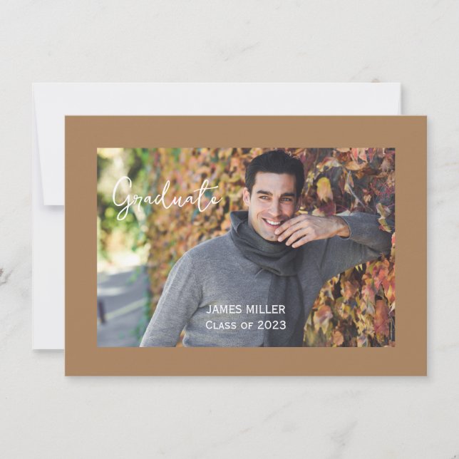 Abschluss-Announctions-Karte Mitteilungskarte (Vorderseite)