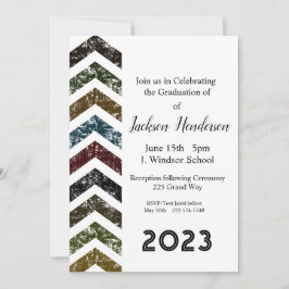 Abschluss Arrow Invitation Class of 2023 Einladung