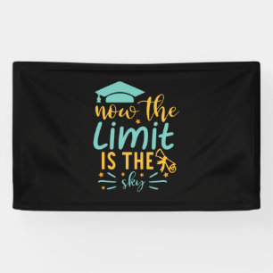 Abschluss Art Jetzt ist die Grenze der Himmel Banner