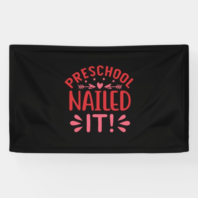 Abschluss Art | Preschool Nails Banner (Horizontal)