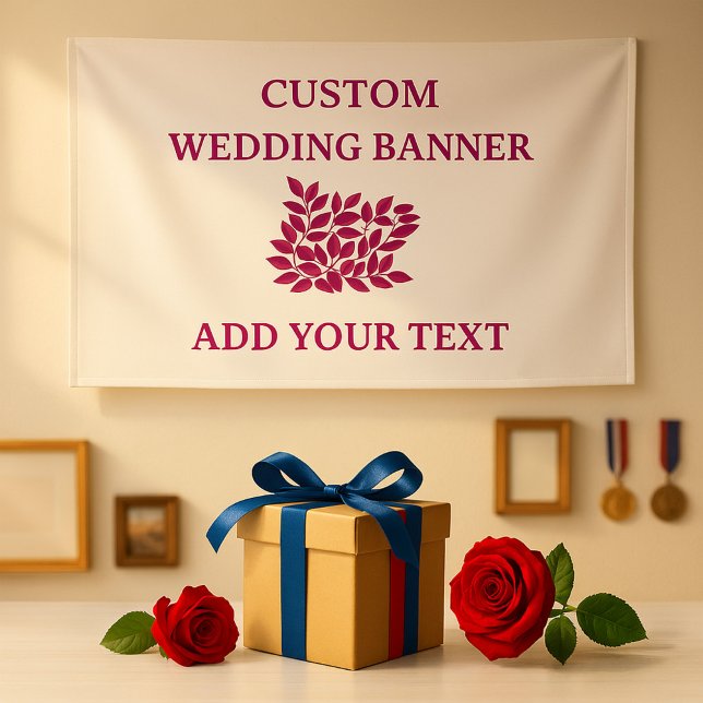 Abschluss. Babyparty. Jubiläumsbanner Banner (Outdoor vinyl banners built to last proudly #zazzlemade.)