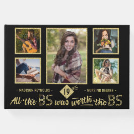 Abschluss Bachelors Degree Funny Foto Gästebuch