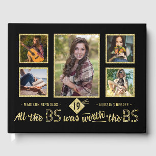 Abschluss Bachelors Degree Funny Foto Gästebuch