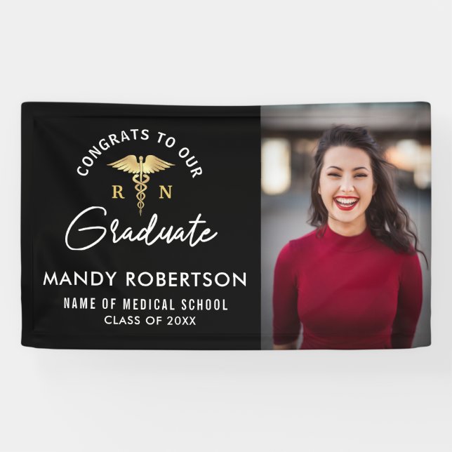 Abschluss-Banner Banner (Horizontal)