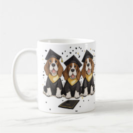 Abschluss Basset Hound Hunde Kaffeetasse